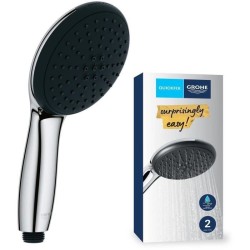 Pommeau de douche - GROHE Vitalio Start 110 27946001 - 2 jets (Pluie/Stimulan...