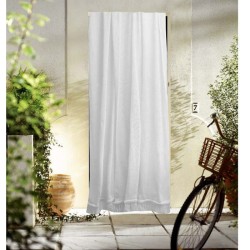 Rideau Marseillais tissé Blanc - 225 x 140 cm - TOISON D'OR