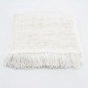 Rideau Marseillais tissé Blanc - 225 x 140 cm - TOISON D'OR