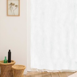 Rideau Marseillais tissé Blanc - 225 x 140 cm - TOISON D'OR