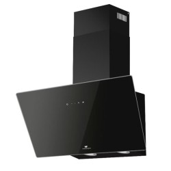 Hotte décorative inclinée - CONTINENTAL EDISON - CEHDI60B - A +++ - L60 cm - ...