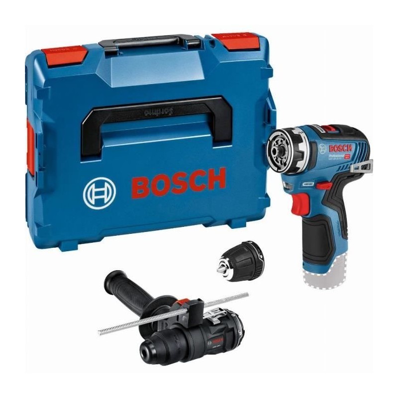 Perceuse-visseuse Bosch Professional GSR 12V-35 FC + GFA 12-H + GFA 12-B + L-...