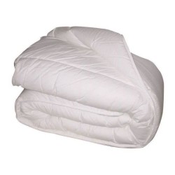 BLANREVE Couette extra chaude en microfibre - 140 x 200 cm - Blanc