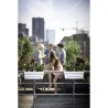ELHO Balconniere Loft Urban Allin1 - L 49 x W 27 x H 21 cm - Balcon, extérieu...
