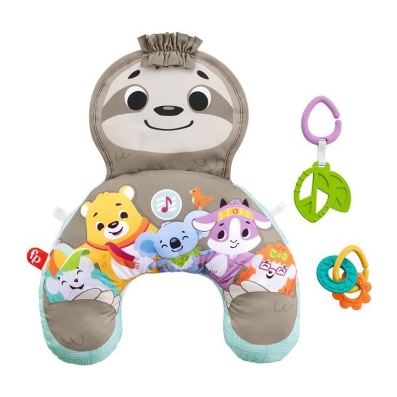 Fisher-Price - Mon Coussin d'Éveil Musical - Jouet d'éveil - Des la naissance...