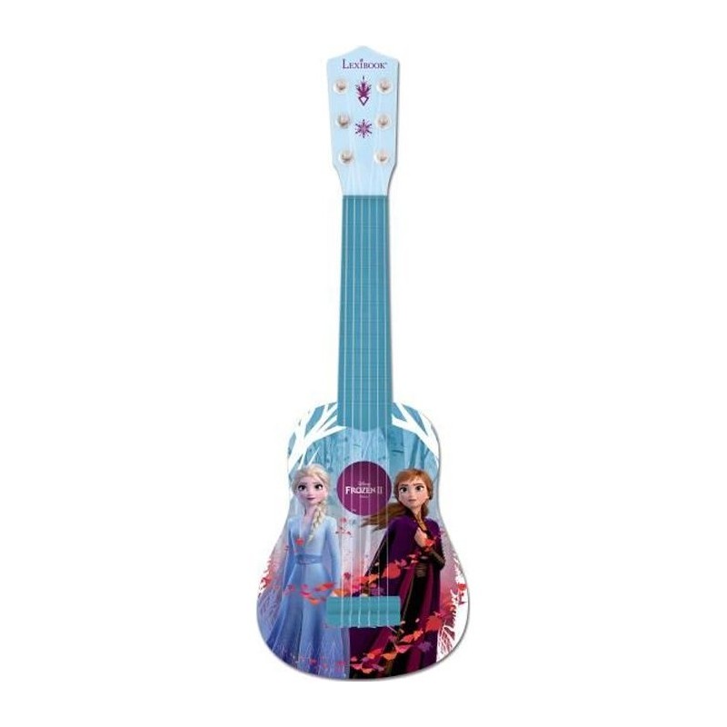 Lexibook, Reine des neiges, Ma premiere Guitare pour Enfant, 6 Cordes en Nylo...