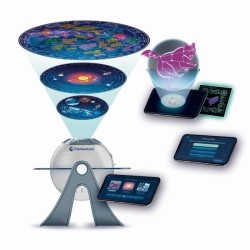 CLEMENTONI - Projecteur Planetes et Constellations - 3 modes de jeux