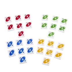 Mattel Games - UNO-Quatro-Jeu pour adulte, soirée en famille et