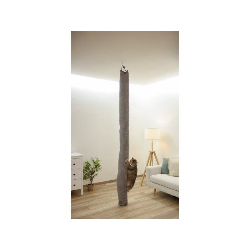 Sac d'escalade pour chats - KERBL - CLIMBER - 16 x 16 x 240 cm - Fixation pla...