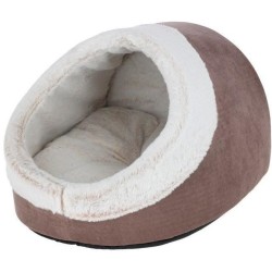 KERBL - Igloo pour chats - JANA - 37 x 45 x 30 cm - Marron