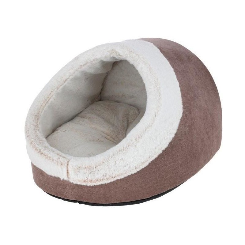 KERBL - Igloo pour chats - JANA - 37 x 45 x 30 cm - Marron
