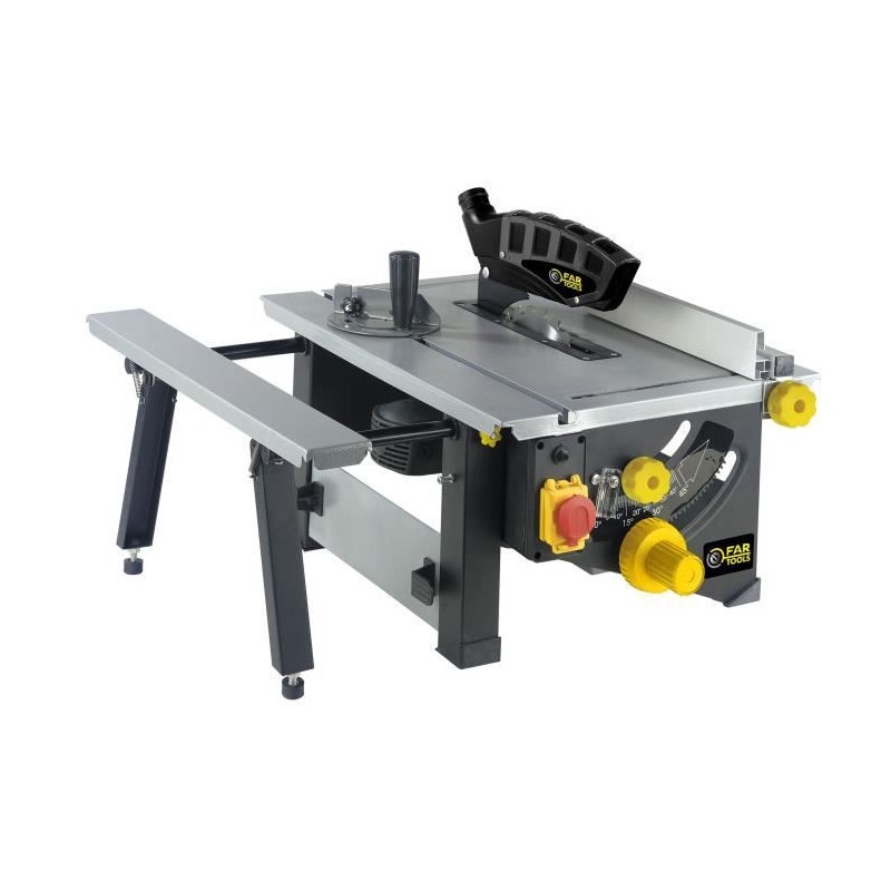 Scie de table - FARTOOLS - TS 1200 - 1200 W - Diametre 210 mm - Capacité de c...