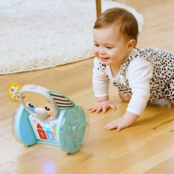 BABY EINSTEIN EARL l'éléphant Jouet d'éveil a roulettes interactif multilingu...