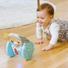 BABY EINSTEIN EARL l'éléphant Jouet d'éveil a roulettes interactif multilingu...