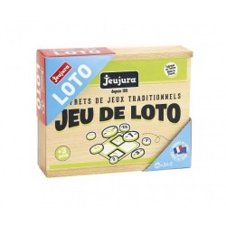 JEUJURA - Jeu De Loto - Coffret En Bois - Mixte - A partir de 3 ans - 48 cart...