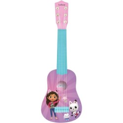 Lexibook, Gabby et la Maison Magique, Ma premiere Guitare pour Enfant, 6 Cord...