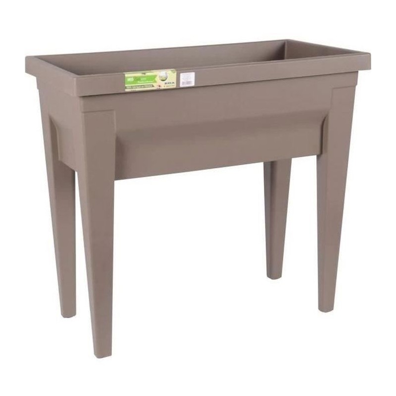 Espace potager sur pieds - EDA - Veg&Table City - 57 L - Table de culture sur...