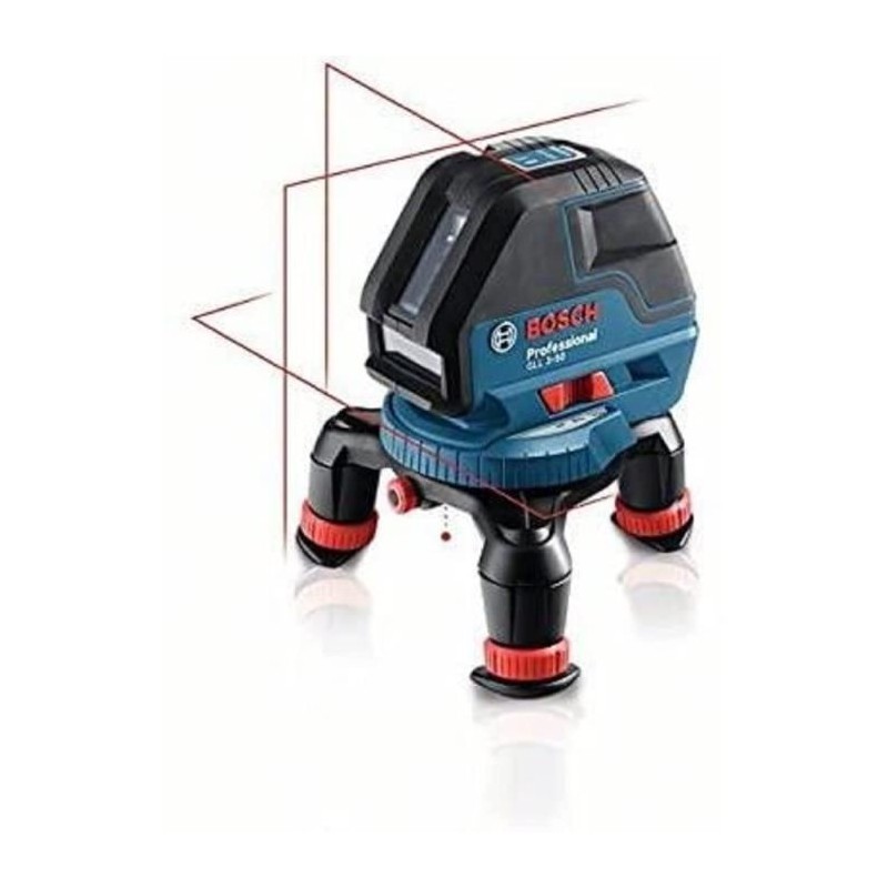 Laser ligne polyvalent - BOSCH PROFESSIONAL - GLL 3-50 - Batterie - Angle et ...