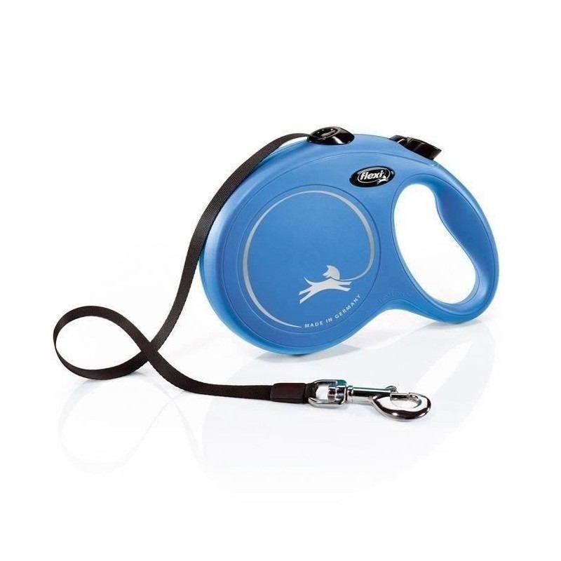 Laisse New Classic L Tape 8 m blue Flexi CL30T8-251-BL-20
