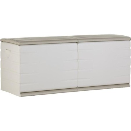 PLASTIKEN Coffre 450L Intérieur/Extérieur Fonctionnel et Esthétique Cadenassa...