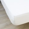 Protege matelas imperméable - 160x200 cm - Coton/Polyester - Anti punaise de lit