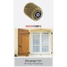 Brosse fil laitonné 0,3mm Ø80mm - FARTOOLS - pour décaper/dégriser le bois, l...