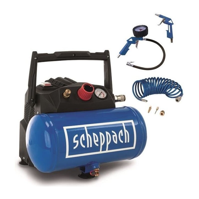 Compresseur de 6L - HC06 - Scheppach