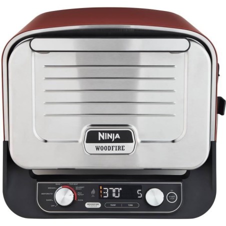 Four a pizza NINJA - Woodfire OO101EU - 8 programmes de cuisson - Jusqu'a 370...