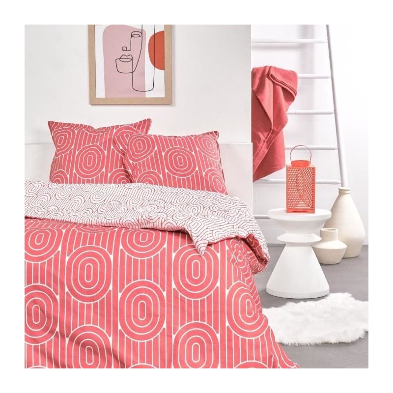 Parure de lit - TODAY - Sunshine - 2 personnes - 260x240cm - Coton - Autres m...