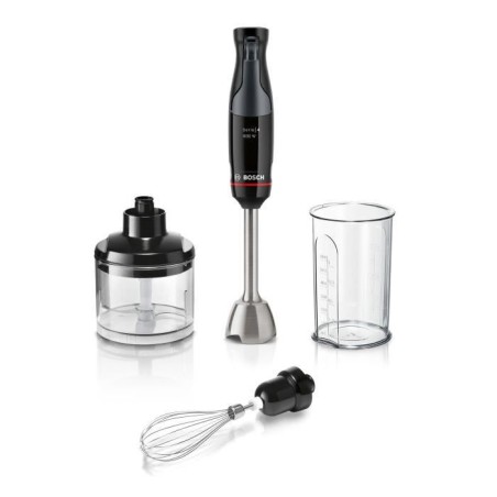 Mixeur plongeant - BOSCH - MSM4B621 - 1000 W - 4 lames aiguiseés - Bol mélang...