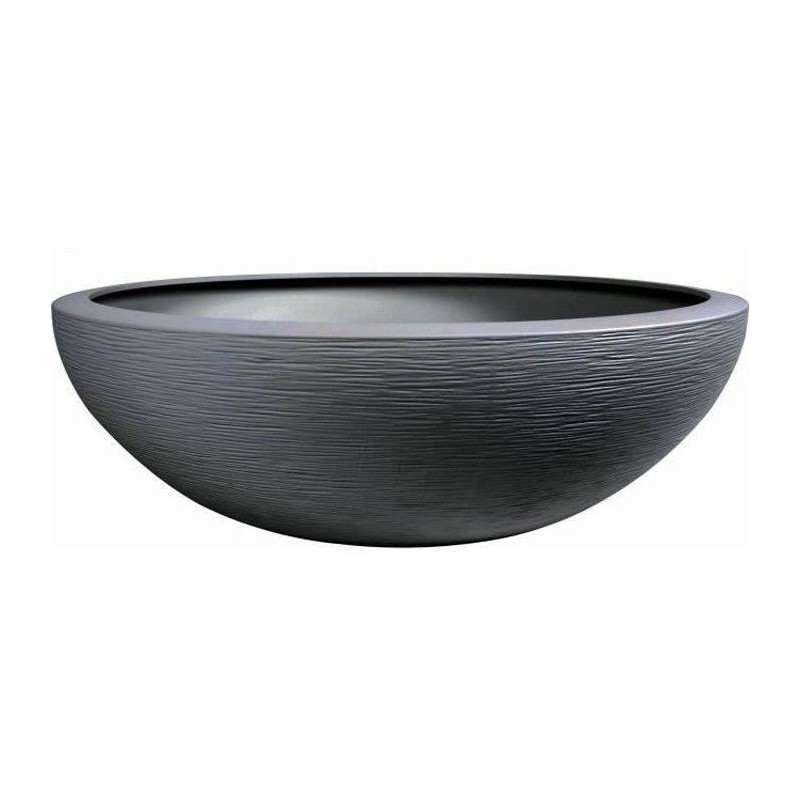 Pot vasque Ø 59 cm - EDA - Graphit UP - 39 L - Intérieur/ Extérieur - Décor G...