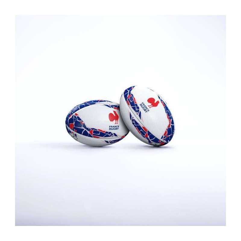Ballon de rugby Supporter France - GILBERT - T5 - Lot de 5