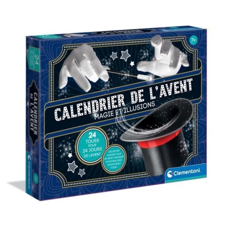 Calendrier de l'Avent Magicien, Theme Magie & Illusions, 24 tours différents,...