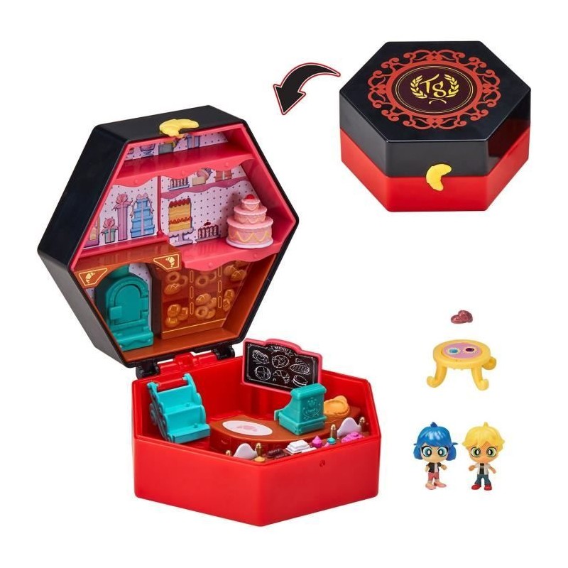 BANDAI - Miraculous Ladybug - Mini univers Chibi Boulangerie - Mini figurines...