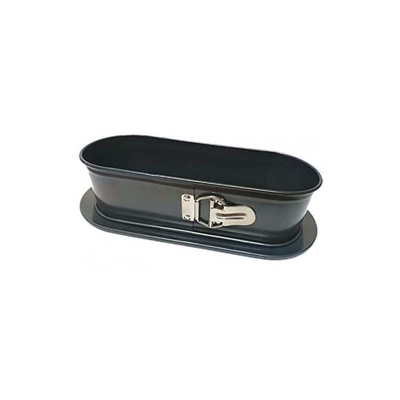 Moule a charnieres ovale - BAUMALU - 31x12x8 cm - Acier revetu Carbon steel 0...