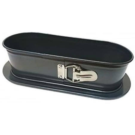Moule a charnieres ovale - BAUMALU - 31x12x8 cm - Acier revetu Carbon steel 0...