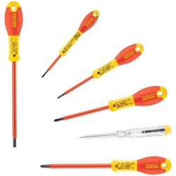 Jeu de 6 Tournevis - STANLEY FATMAX - 0-65-441 - Isolés 1000V - Electricien +...