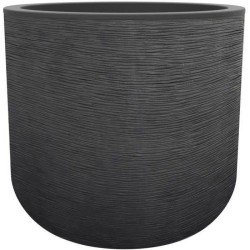 Pot de fleurs Rond 50 cm - EDA - Graphit Up - 67 L -  Intérieur/ Extérieur - ...