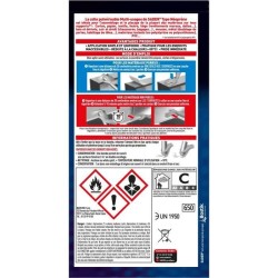 Colle aérosol néoprene multi-usages - SADER - Extra forte - Tous matériaux - ...