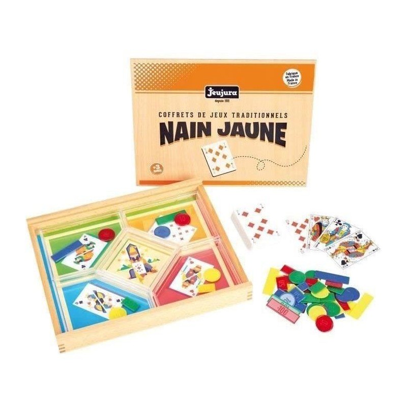 Jeux Societe - Jeujura- Jeu Du Nain Jaune 8134