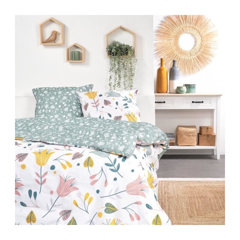 Parure de lit 2 personnes - TODAY - Sunshine 11.44 - 220 x 240 cm - 100% Coto...