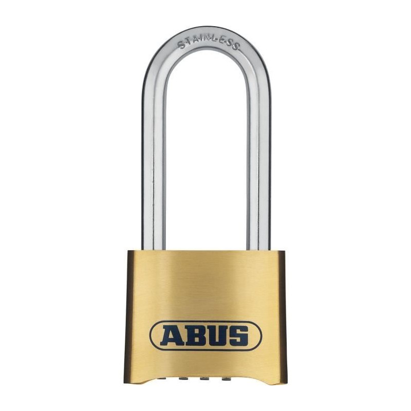 Cadenas a combinaison - ABUS - 180IB/50HB63 B/DFNLI - Corps laiton forgé - An...