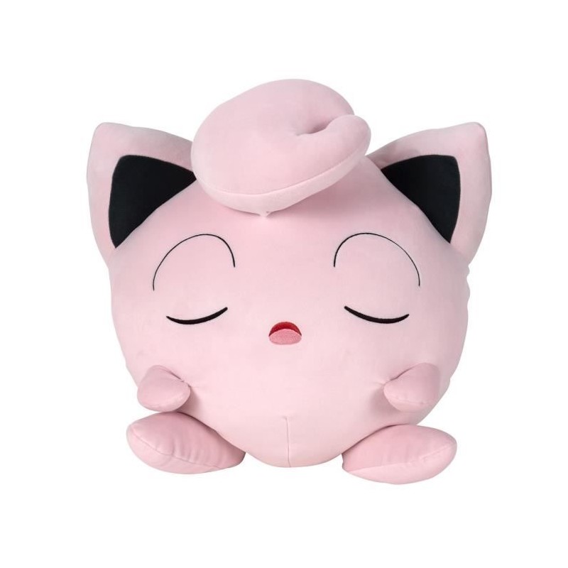 Peluche - BANDAI - Pokémon Rondoudou (Jigglypuff) - 40 cm, douce et moelleuse