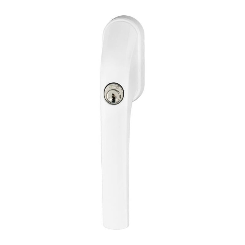 Poignée de fenetre - ABUS - FG300 W CL/DFNLI - Double protection - Testée DIN...
