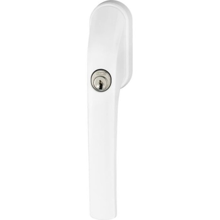 Poignée de fenetre - ABUS - FG300 W CL/DFNLI - Double protection - Testée DIN...