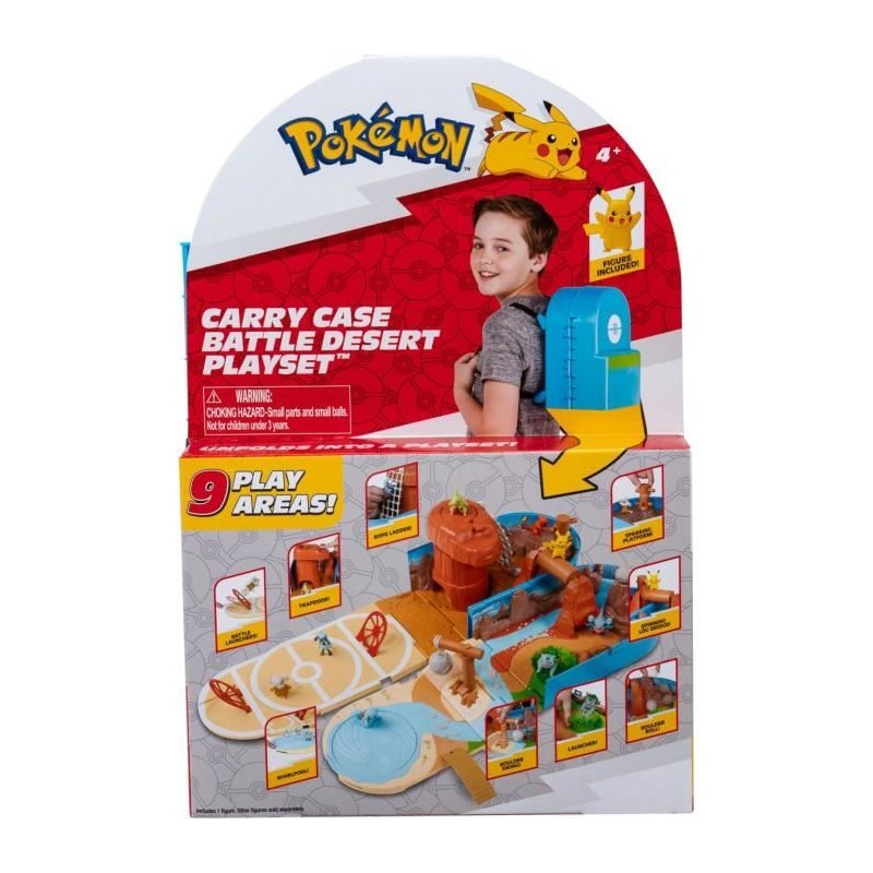 Sac a dos du dresseur Désert - BANDAI - Pokémon - Univers de jeu Pokémon tran...