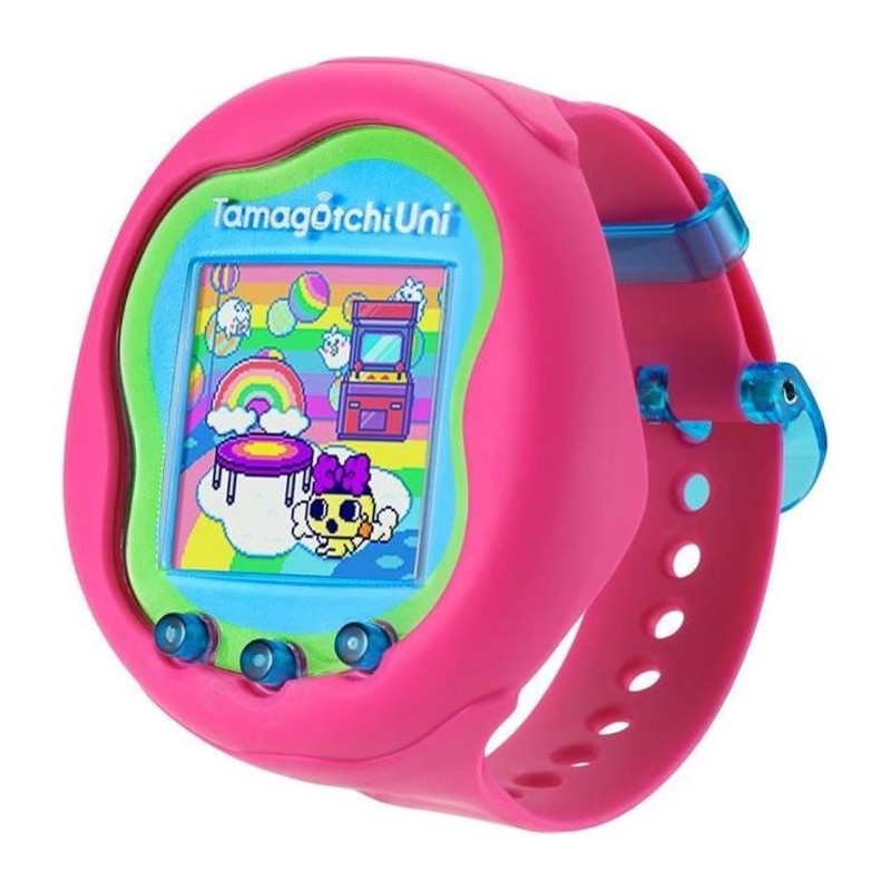 Tamagotchi Uni - Bandai - Modele Rose - Animal de compagnie virtuel connecté ...
