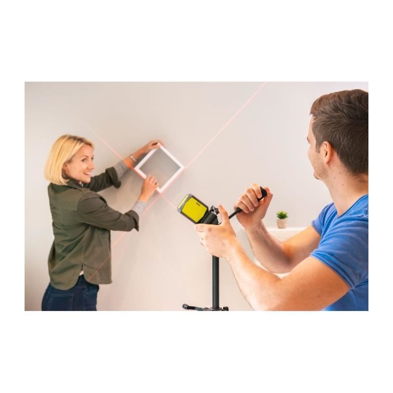 RYOBI - Laser croix rouge - portée 10 m - précision +/- 0,5 mm - Livré avec u...