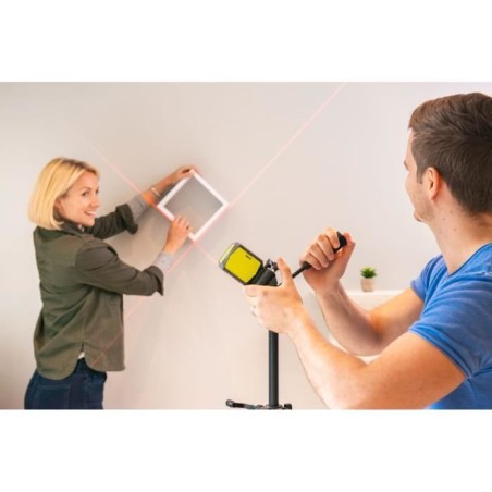 RYOBI - Laser croix rouge - portée 10 m - précision +/- 0,5 mm - Livré avec u...