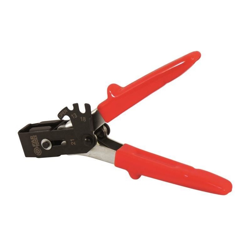 Pince a cheville en métal - FARTOOLS - Ø 4 a 8 mm - Rouge - A cheville